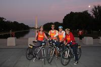 Washington DC - fietstour langs bezienswaardigheden bij nacht Washington DC - fietstour langs bezienswaardigheden bij nacht
