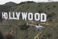 Vol en hélicoptère à la découverte du Meilleur d'Hollywood