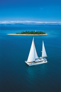 Croisière en voilier à destination de Low Isles, Dans la Grande barrière de corail, au départ de Cairns: