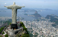 Halve dag naar de berg Corcovado en het standbeeld van Christus de Verlosser Halve dag naar de berg Corcovado en het standbeeld van Christus de Verlosser