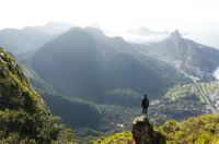 Randonnée dans la forêt tropicale de Tijuca à Rio de Janeiro
