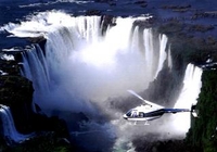 Vol panoramique en hélicoptère aux chutes d'Iguazu