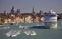 Transfert privé à l'Arrivée de Venise par bateau taxi du port de croisière vers le centre de Venise