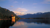 Montreux and Château de Chillon from Lausanne