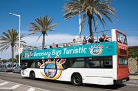 Touristiques de bus à Arrêts multiples de Barcelone: ​​parcours nord-sud