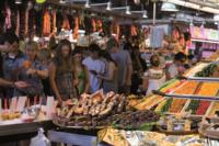 Wandeltocht door Barcelona en de Santa Caterina-markt met heerlijk eten Wandeltocht door Barcelona en de Santa Caterina-markt met heerlijk eten
