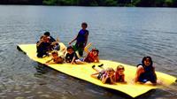 Aqua Lily Pad Rental on Lake Travis in Austin