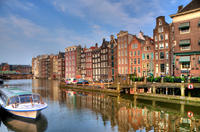 Croisière touristique sur les Canaux d'Amsterdam