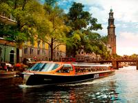 Kanalcruise i Amsterdam med prioritert adgang fra sentralstasjonen med valgfrie billetter til attraksjoner Kanalcruise i Amsterdam med prioritert adgang fra sentralstasjonen med valgfrie billetter til attraksjoner