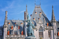 Offre spéciale Amsterdam: excursion d'Une journée à Bruges et excursion d'Une demi-journée aux moulins à vent de Zaanse Schans, à Marken et Volendam