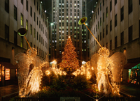 Lumières de Noël à New York City