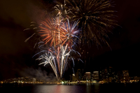 Dîner-croisière à Oahu with feux d'artifice