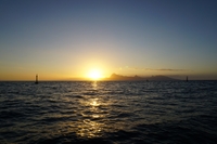 Croisière au coucher du soleil à Tahiti