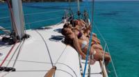 PRIVÉZEILAVONTUUR VANUIT COZUMEL IN DE OCHTEND (TOPAZIA 2) PRIVÉZEILAVONTUUR VANUIT COZUMEL IN DE OCHTEND (TOPAZIA 2)