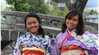 Easy-to-Wear Kimono Rental by the Megane Bridge