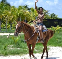 Paseo a caballo cerca de Cancún Paseo a caballo cerca de Cancún