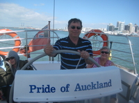 Café-Croisière dans le Port d'Auckland