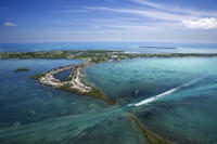 Helicopter Flight Over Florida Keys