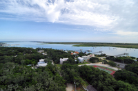 Vol en hélicoptère St. Augustine, marsouin point et vieux centre-ville