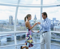 London Eye: vol et champagne