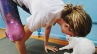 Cat Yoga at Catmosphere Cafe Sydney