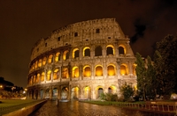 Visite de Rome à pied, en soirée