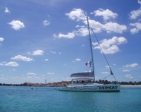 Aventure en catamaran sur la Riviera Maya