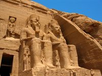 Excursion privée: Abu Simbel en minibus au départ d'Assouan