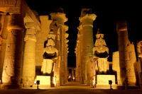fils Spectacle et lumière à Karnak with Transport privé