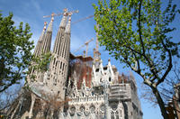 Excursion en bord de mer à Barcelone: ​​Excursion en petit groupe Le meilleur de Barcelone - billet coupe-file for the Sagrada Familia