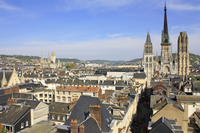 Visite privée : excursion d'une journée à Rouen et Giverny au départ de Caen