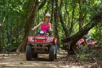 Excursión de aventura en vehículos todoterreno a Native's Park desde Cancún, con baño en cenote Excursión de aventura en vehículos todoterreno a Native's Park desde Cancún, con baño en cenote