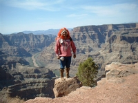 Aventure d'Une journée au plateau ouest du Grand Canyon