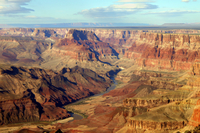 Tour en avion du plateau sud du Grand Canyon