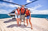 Hubschrauberrundflug und Bootsausflug am Great Barrier Reef ab Cairns Hubschrauberrundflug und Bootsausflug am Great Barrier Reef ab Cairns