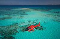 Visite panoramique en hélicoptère de 30 minutes au-dessus de la Grande Barrière de corail au départ de Cairns