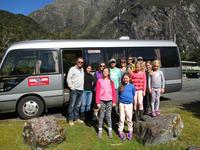 Visite d'Une journée in the Milford Sound et le parc national de Fiordland, Incluant juin croisière sur le Milford Sound et Un Dejeuner barbecue à Te Anau