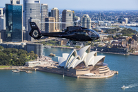 Survol du port de Sydney en hélicoptère