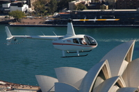 Visite privée: vol en hélicoptère au-dessus de Sydney et déjeuner au port de Sydney