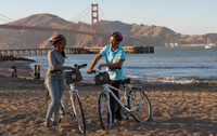 Excursion en vélo sur le pont du Golden Gate à San Francisco