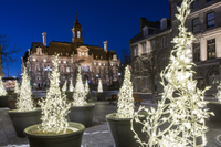 Visite à pied du Vieux-Montréal à la period de Noël