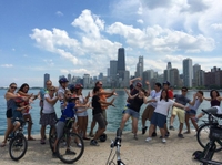 Tour en vélo des quartiers du lac de Chicago