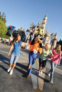 Disneyland or Disney's California Adventure with Transport from Los Angeles