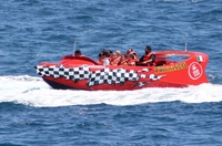 Paseo de aventura a bordo de la lancha motora en Cozumel Paseo de aventura a bordo de la lancha motora en Cozumel