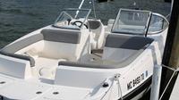 Traverse Bay Deck Boat Rental