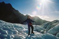 Hélico-rando sur le Franz Josef