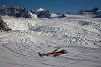Vol en hélicoptère Neve Discoverer au-dessus du glacier Franz Josef