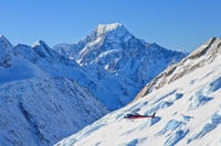 Vol en hélicoptère panoramique alpin du Mont Cook,