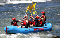 Excursion d'Une journée à San Francisco: aventure en rafting sur l'American River et visite-dégustations de vins