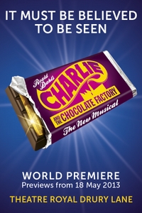 Spectacle de théâtre Charlie et la chocolaterie à Londres